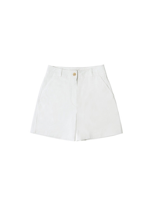 [S, M 사이즈 바로 출고] SIPT7067 chino short pants_White