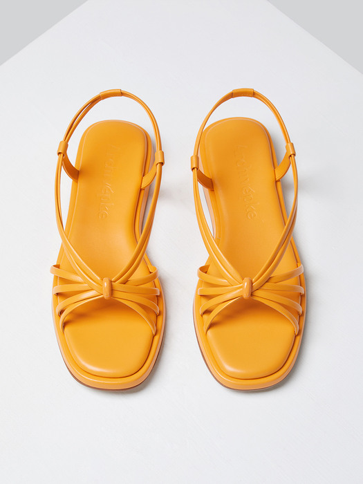 Knotted sandal(Papaya)