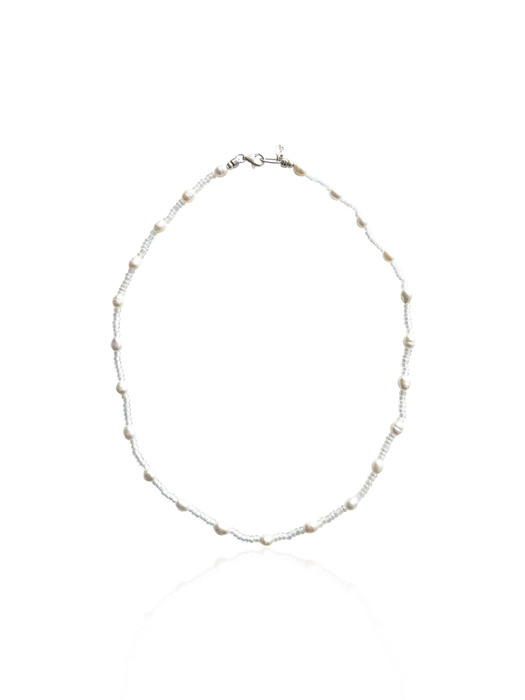 white lake necklace (Silver 925)