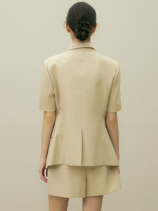 23SS LINE BLAZER (BEIGE)