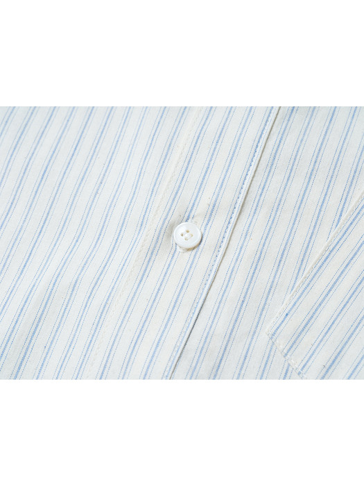 bluesf dart stripe shirt