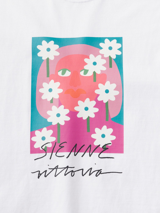 [EXCLUSIVE] Flower Girl T-shirt (White)