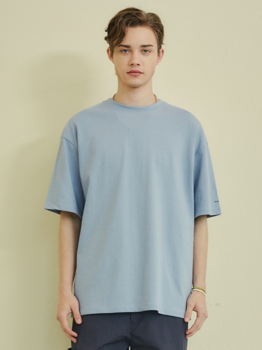 unisex heavy cotton overfit half t-shirts(10col)