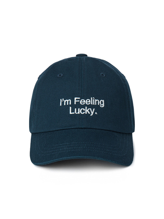 ‘I’m Feeling Lucky’ COTTON CAP_NAVY