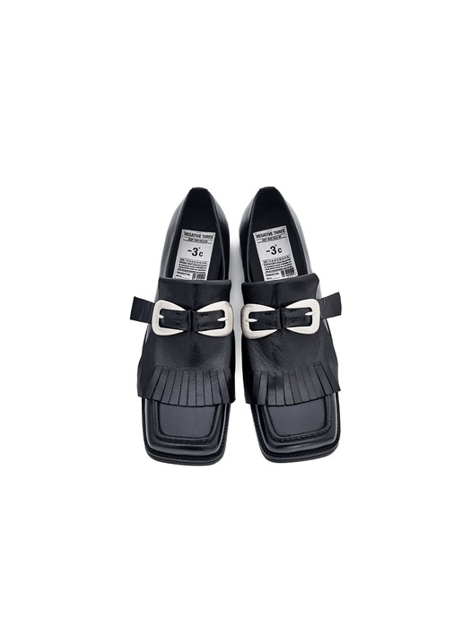 Buckle Loafers BLACK