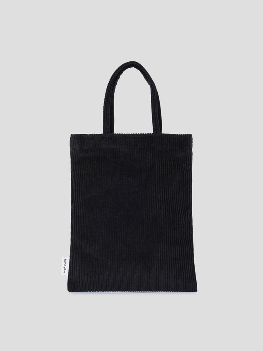 Corduroy Mini Eco Bag  Black (KE39D3M015)