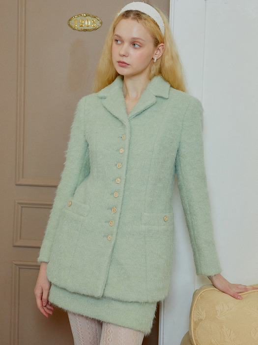 Klair wool long jacket(2colors)