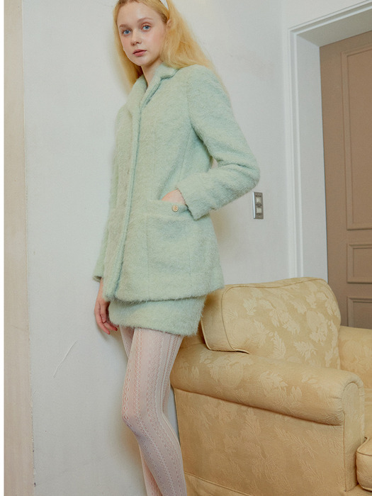 Klair wool long jacket(2colors)