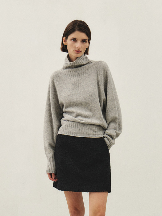 RTW CASHMERE WHOLEGARMENT TURTLENECK KNIT TOP_3COLORS