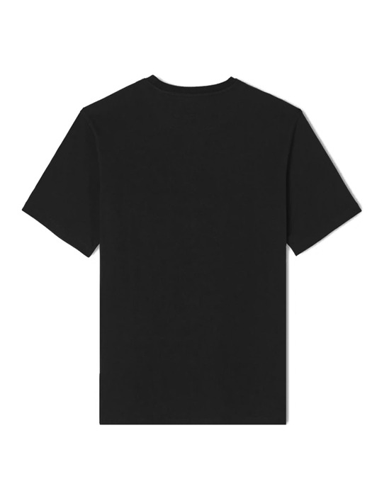 24SS 디젤 로고 패치 티셔츠 블랙 A11593 0NIAR 9XX