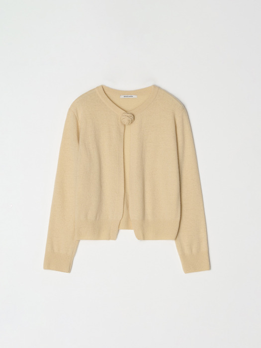 Camelia knit cardigan - Butter cream