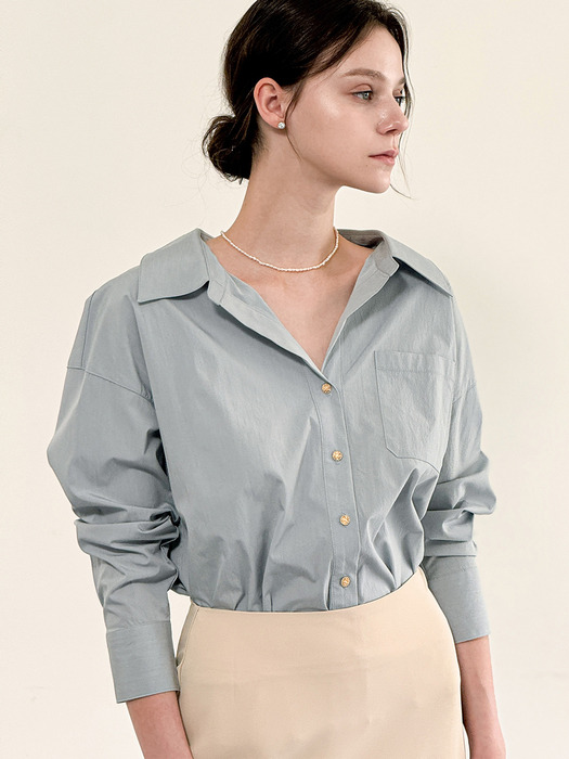 Lautre Jadin Light blue shirts