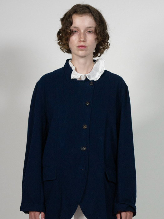 Via Roger cotton jacket (Navy)