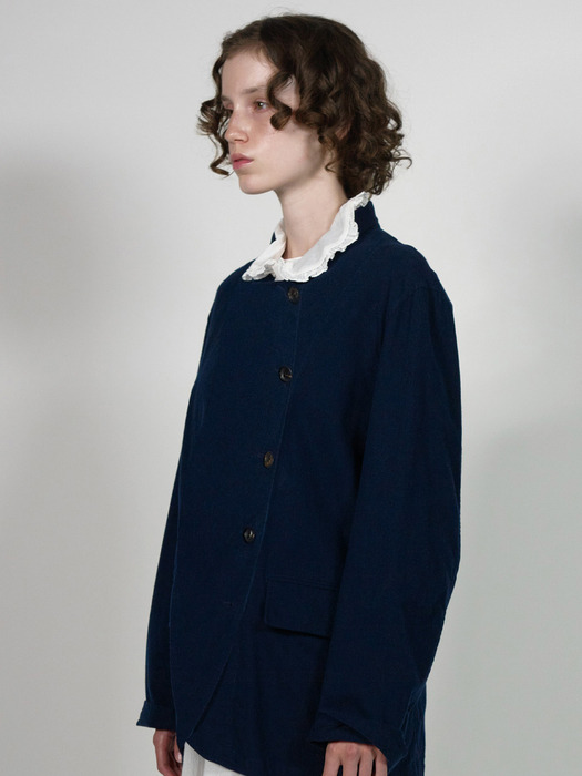 Via Roger cotton jacket (Navy)