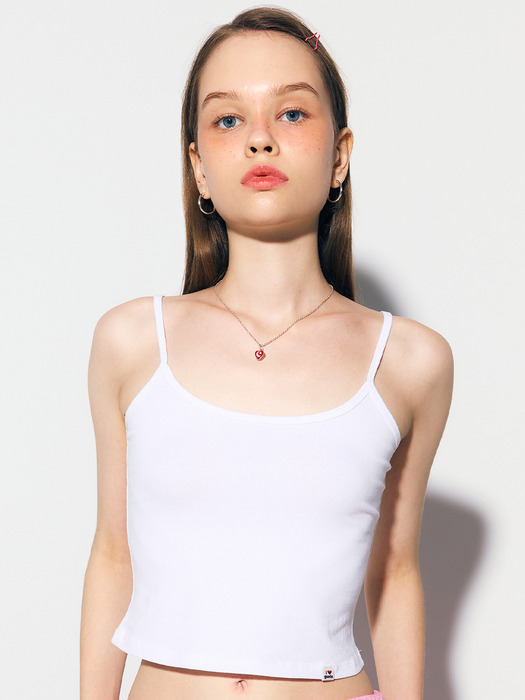 GURLS BASIC SLEEVELESS WHITE