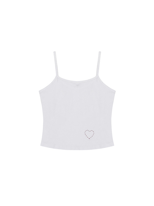 GURLS BASIC SLEEVELESS WHITE