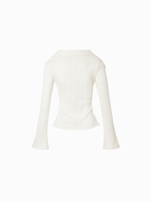 Aaron Knit Top (Ivory)