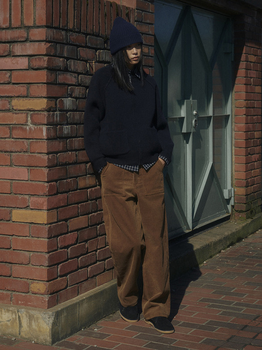 CARLOL CORDUROY PANTS_BROWN