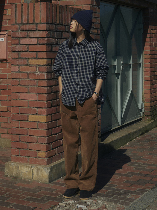 CARLOL CORDUROY PANTS_BROWN