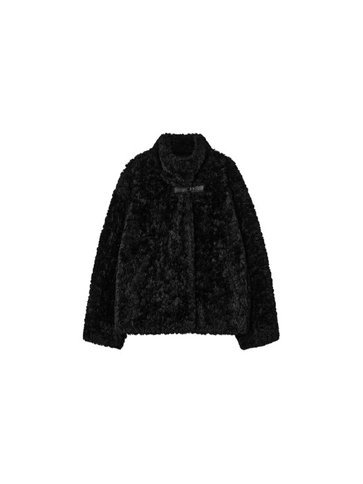 OTHEMENT High Neck Fur Jacket VC2499FU905M_2color