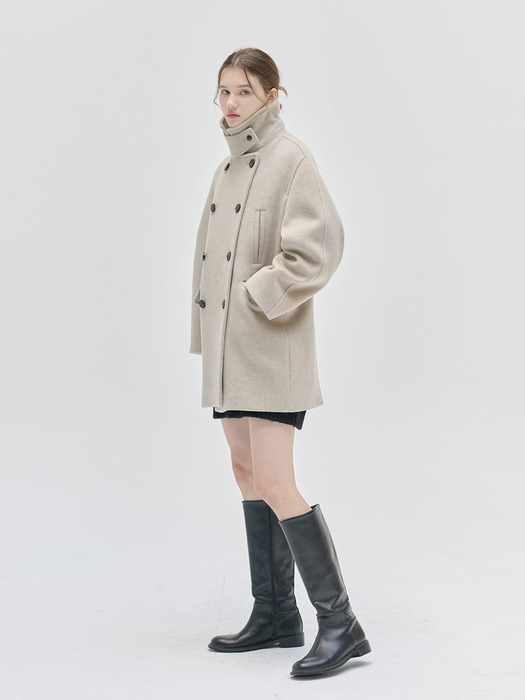 24WN casual half coat [OAT]