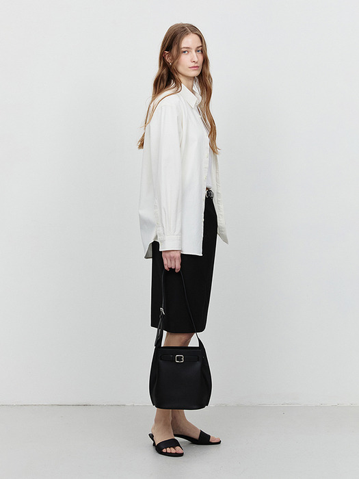 UNISEX CLASSIC BOYFRIEND SHIRT OFF WHITE_UDSH5A103OW