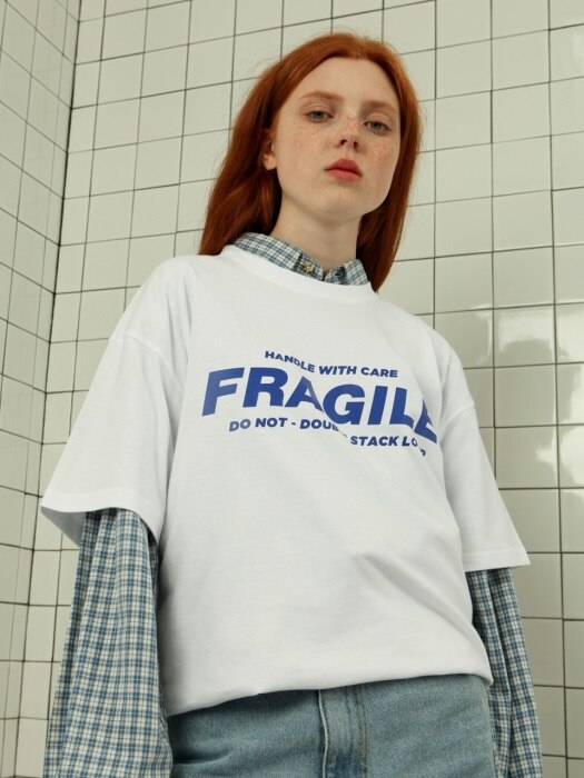 Fragile tshirt-white