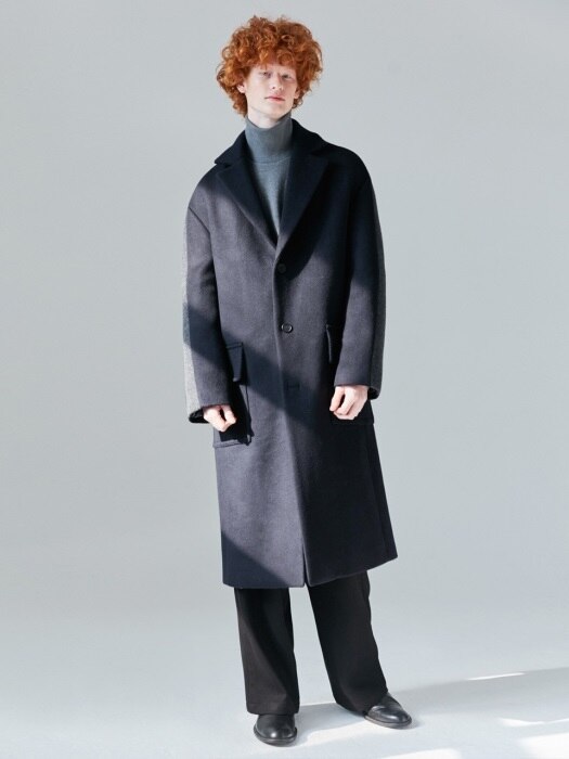 ABOUT WINTER LONG COAT (NAVY)