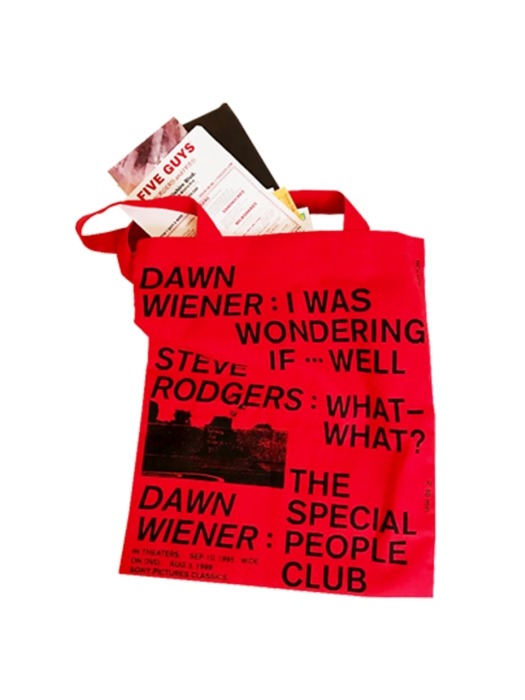 Eco friendly bag for THE SPECIAL PEOPLE CLUB