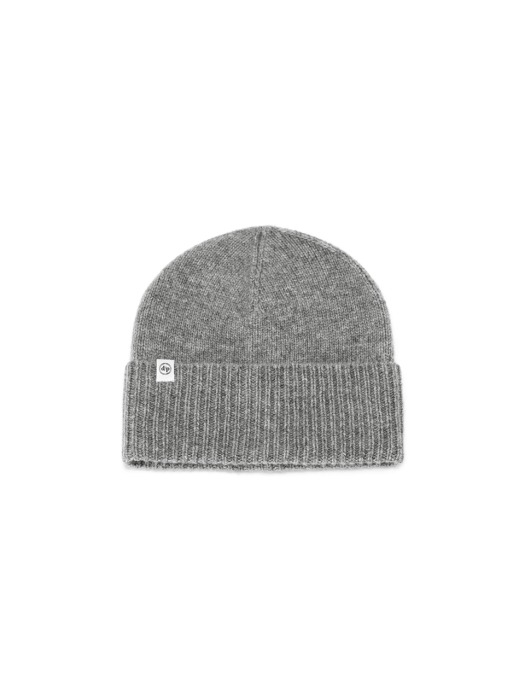 cashmere 100 beanie (gray)