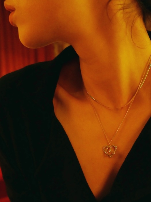 [2SET]love nacklace