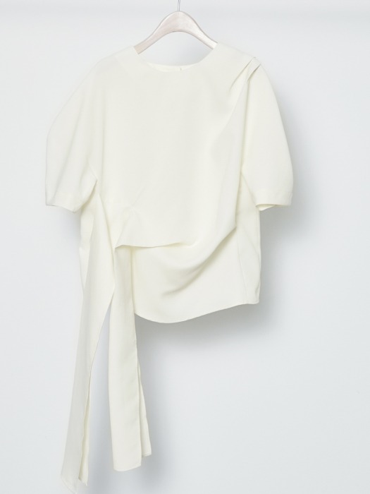 KNOT BLOUSE_IVORY