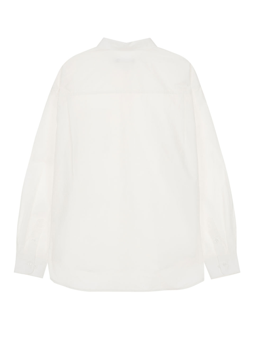 SOLID OVERFIT SHIRT (WHITE) CNSH0EP02WT