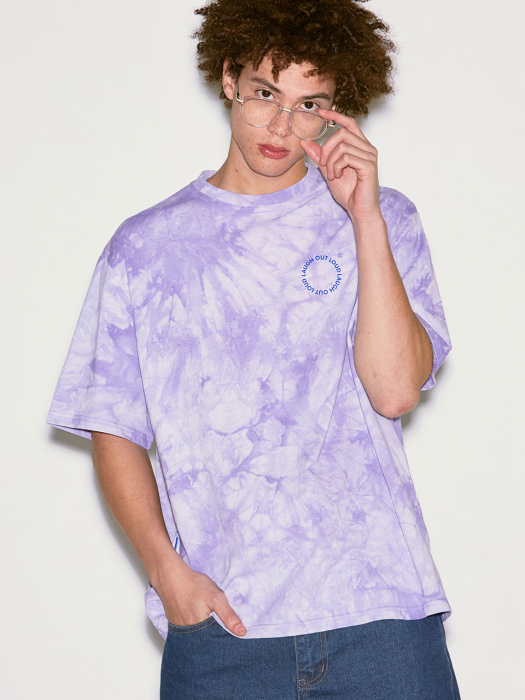 [RLOL](TS-20322) RLOL TIE-DYE T-SHIRT LAVENDER