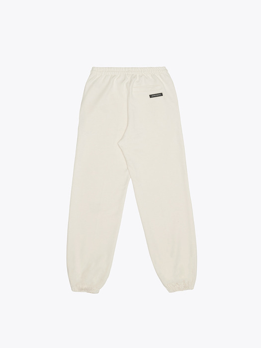 Logo Sweatpants - Ivory