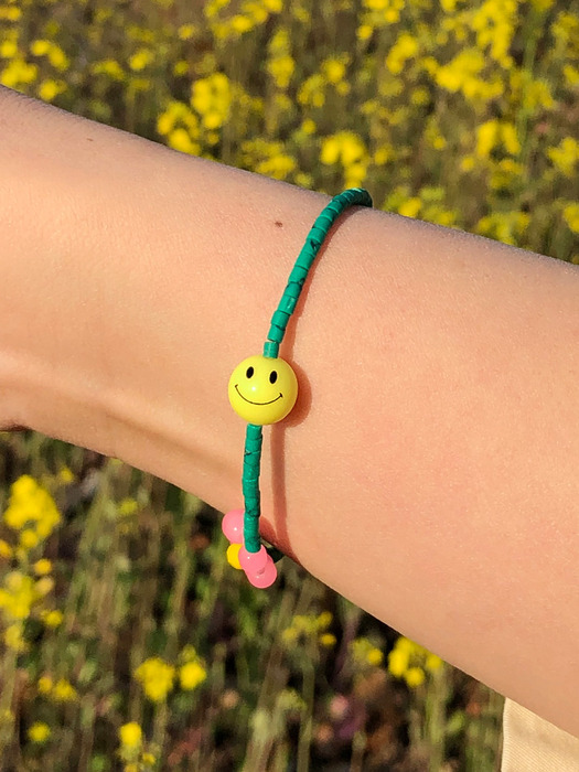 smile flower bracelet