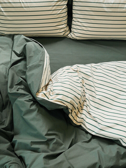 day&night bedding(deep green)