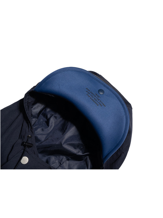 Fishtail Cap Jacket (Navy)