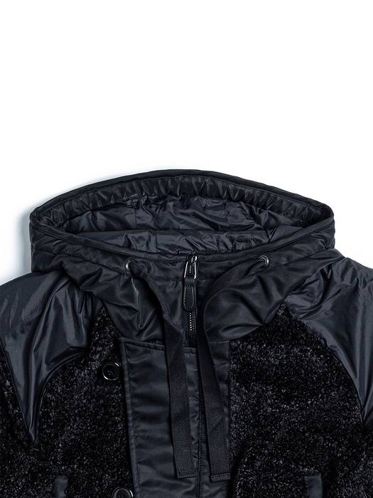 BOA N-3B JACKET / BLACK & BLACK