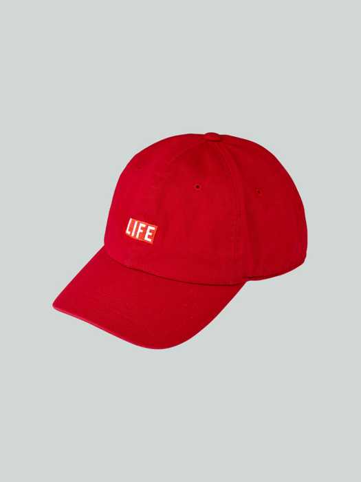 LIFE BALL CAP_RED