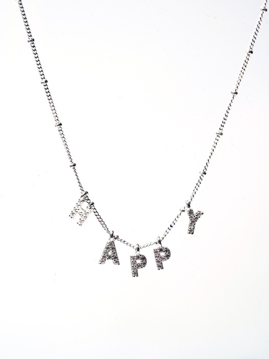 Only for me initial assemble Necklace 이니셜 펜던트 실버 925 어셈블 목걸이
