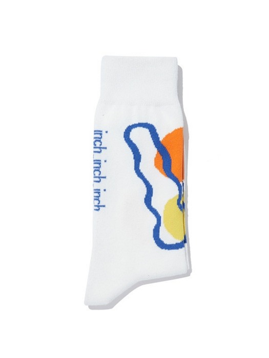 [INCH INCH INCH] jacquard socks_CALAX19001WHX