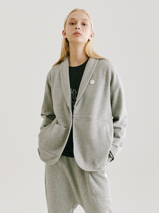 DAMP HOTEL RELAX JACKET_GRAY
