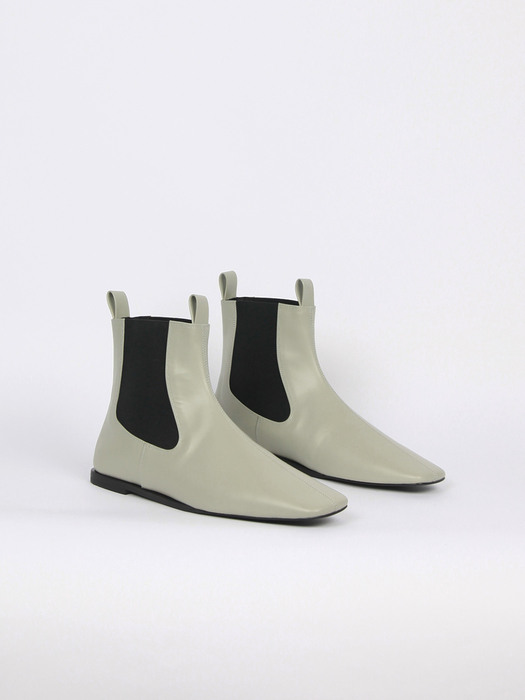 Giselle Chelsea Boots Mint Grey
