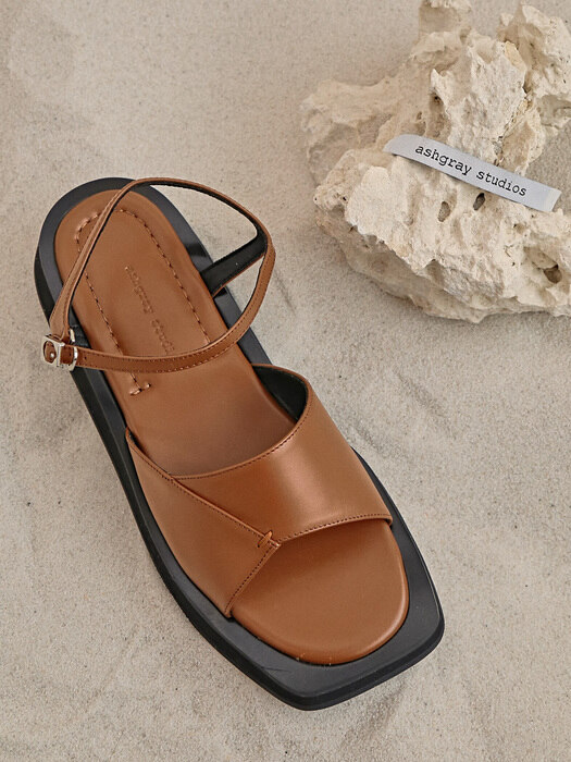 1526 Danii Strap Sandal_Brown