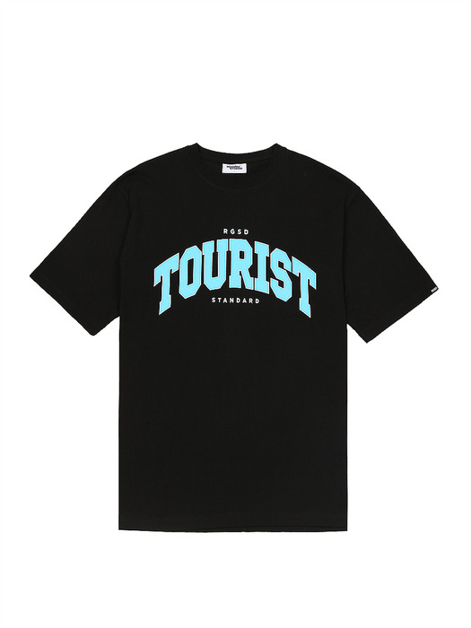칼리지 투어 반팔 티셔츠 (블랙)