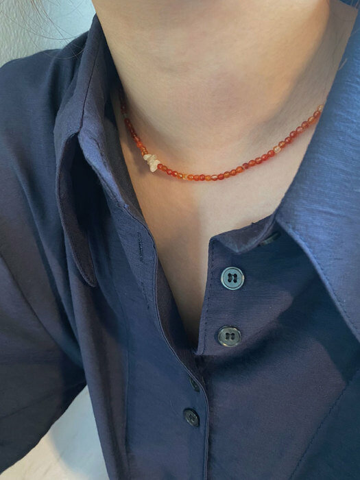 Red Carnelian Necklace