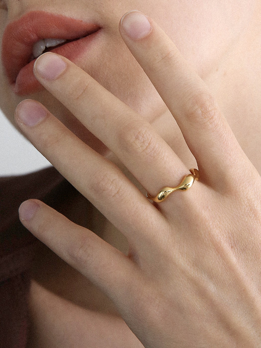 rough wave ring R028