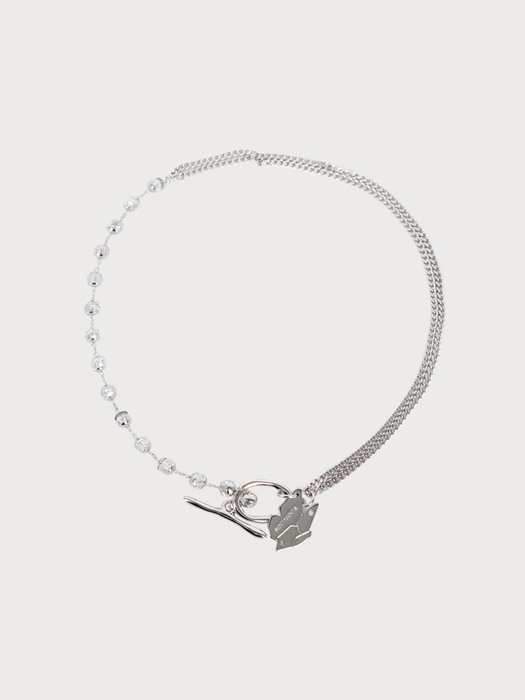 no.105 necklace silver