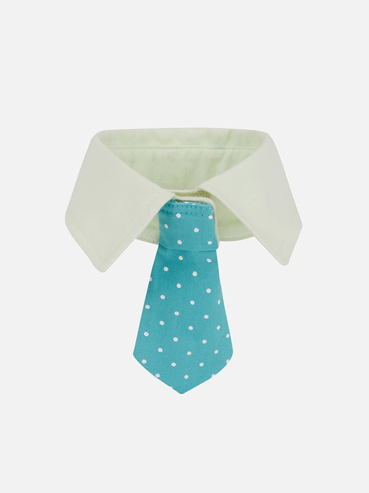 MICHOVA_Doggy Collar with Tie_mint